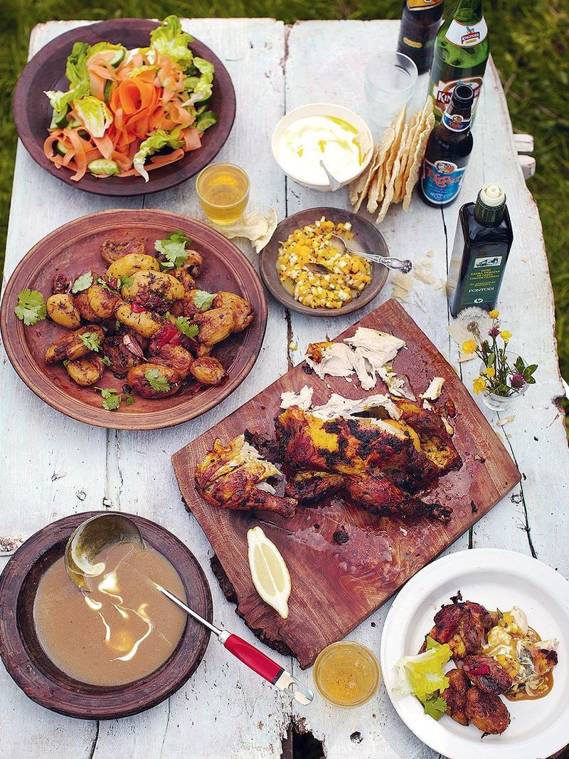 Spiced roast chicken | Chicken Recipes | Jamie Oliver Recipes