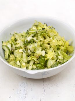 Everyday green chopped salad