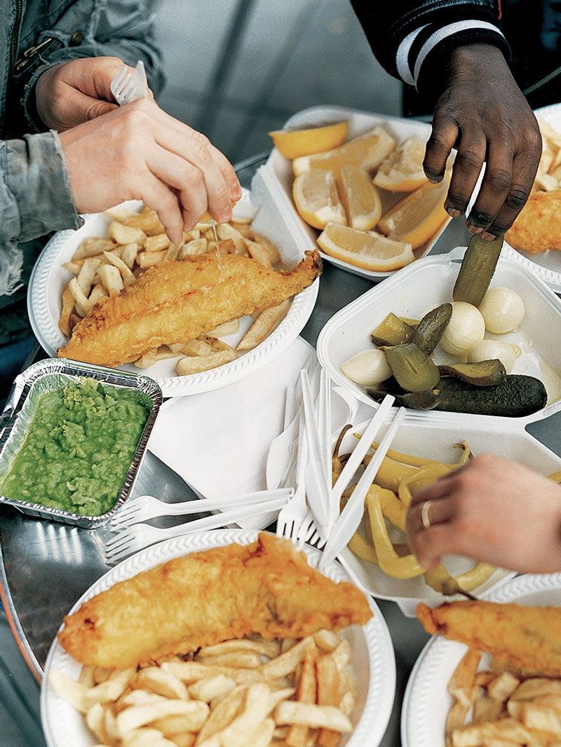 Healthier fish and chips recipe