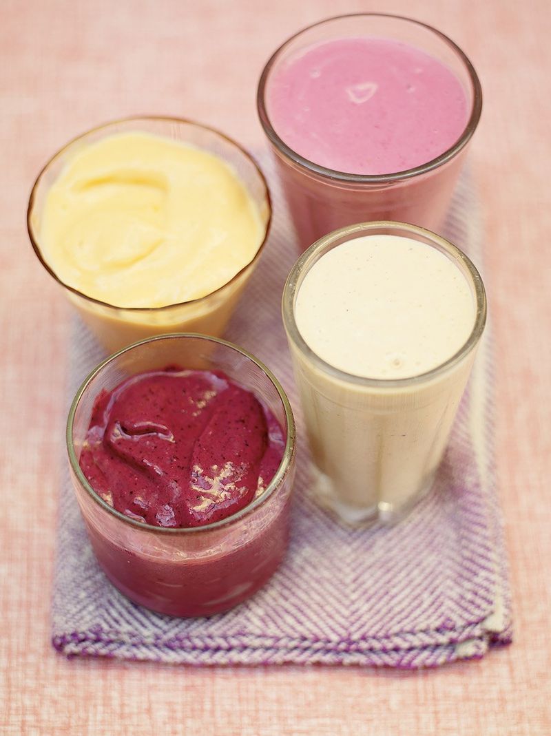 Frozen Fruit Smoothies Fruit Recipes Jamie Oliver Recipes