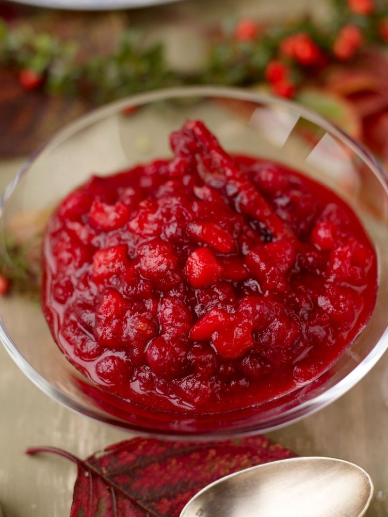Apple &amp; cranberry sauce | Fruit recipes | Jamie Oliver recipes
