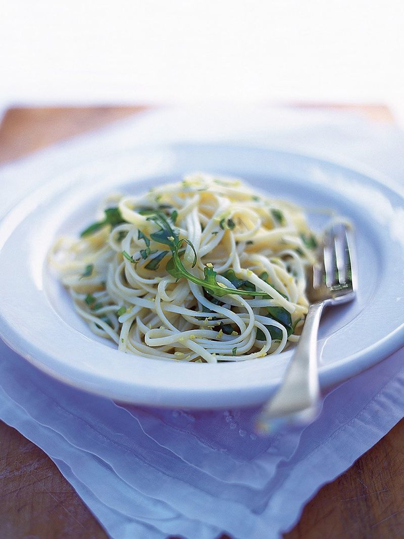 Lemon linguine | Pasta recipes | Jamie Oliver recipes