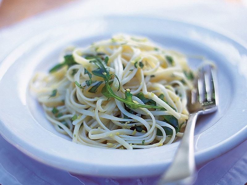 Lemon linguine | Pasta recipes | Jamie Oliver recipes