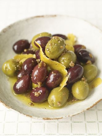 Marinated Mediterranean olives