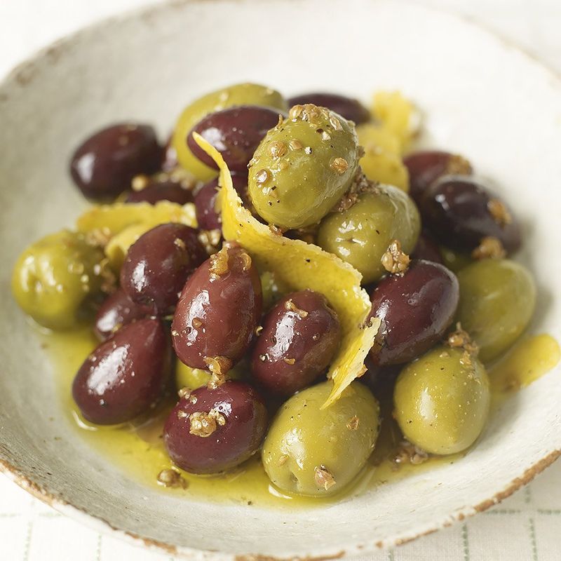 Marinated Olives, Vegetables Recipes