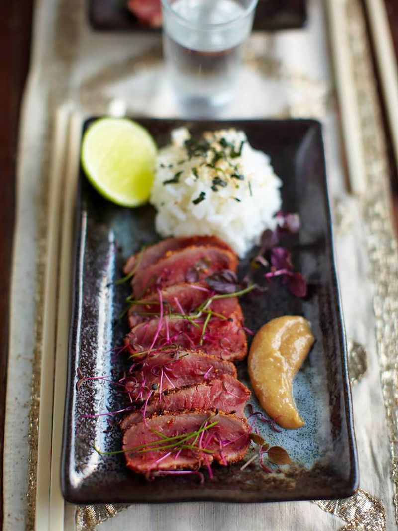 Japanese Beef Carpaccio | Beef Recipe | Jamie Oliver Recipes