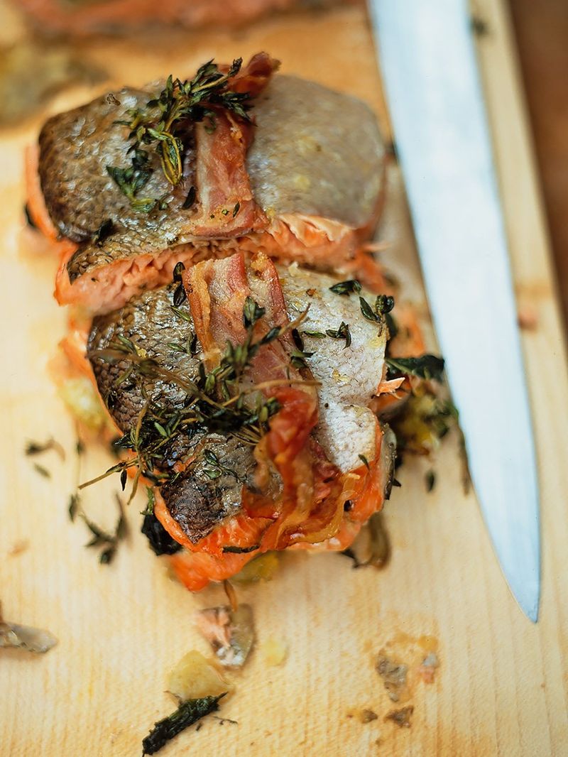 Storen Verslaafd Verzadigen Roasted Trout | Fish Recipes | Jamie Oliver Recipes