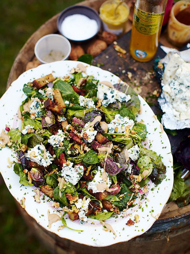 Roquefort salad | Cheese Recipes | Jamie Oliver Recipes