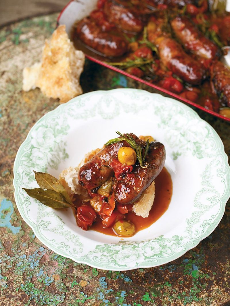 Cherry tomato & sausage recipes | Jamie Oliver recipes