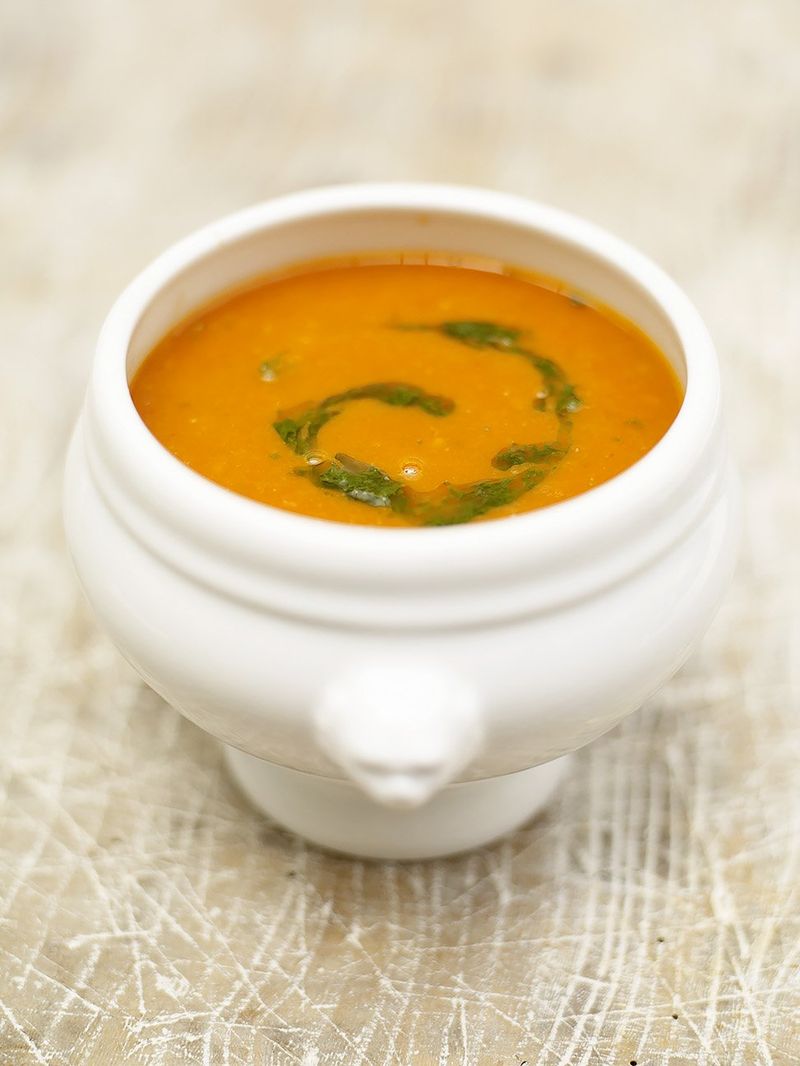 Creamy Tomato Soup Recipe Jamie Oliver Soup Recipes