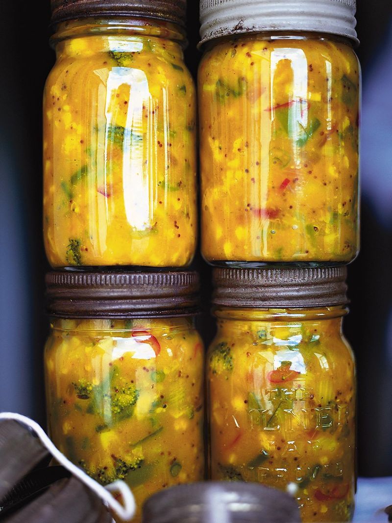 Piccalilli recipe with hot mustard | Jamie Oliver recipes