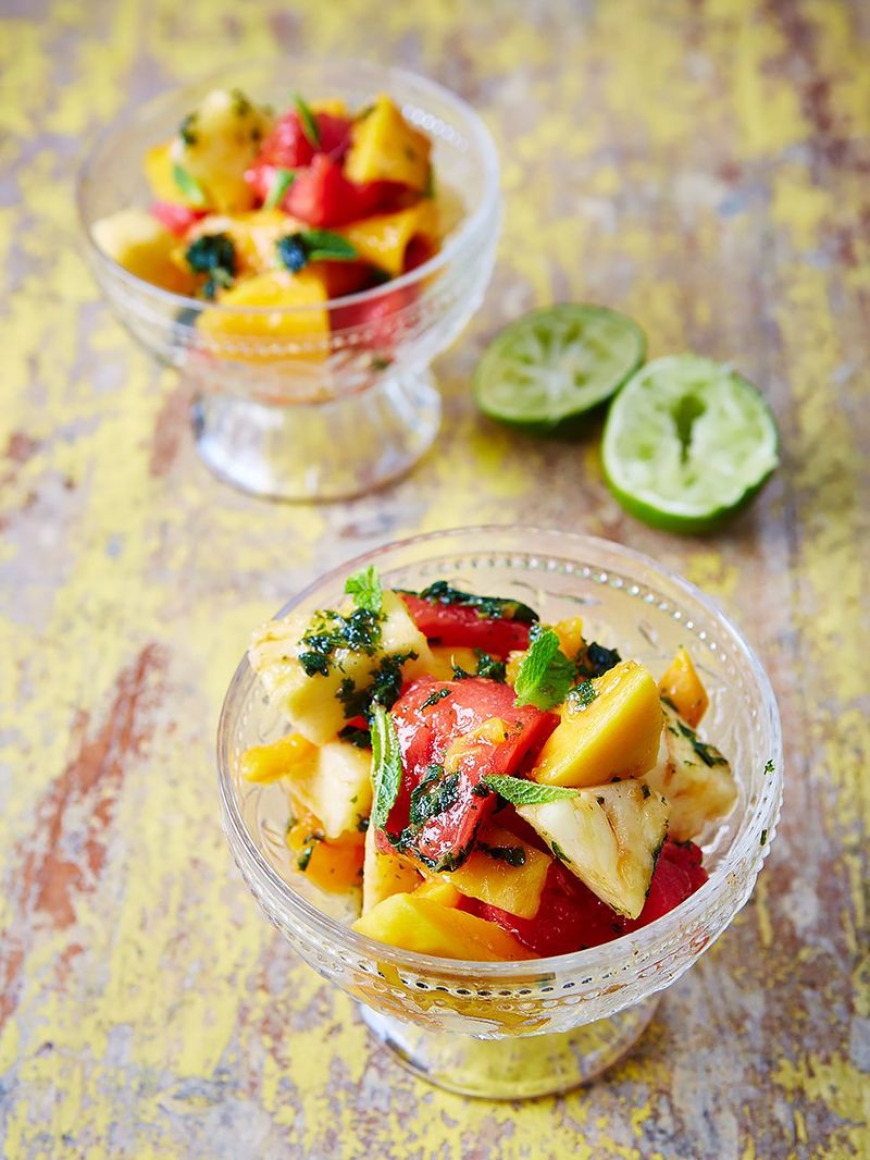 Mojito Fruit Salad | Fruit Recipes | Jamie Oliver Recipes