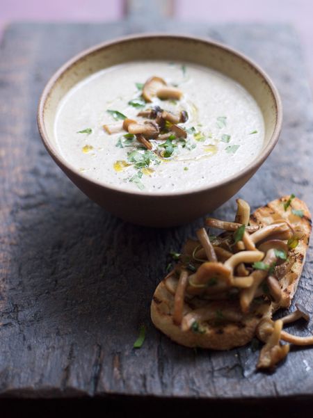 Creamy Mushroom Soup Vegetables Recipes Jamie Oliver Recipes