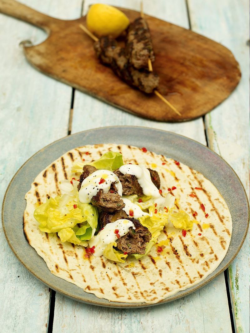 Lamb Kofta Kebabs | Lamb Recipes | Jamie Oliver Recipes