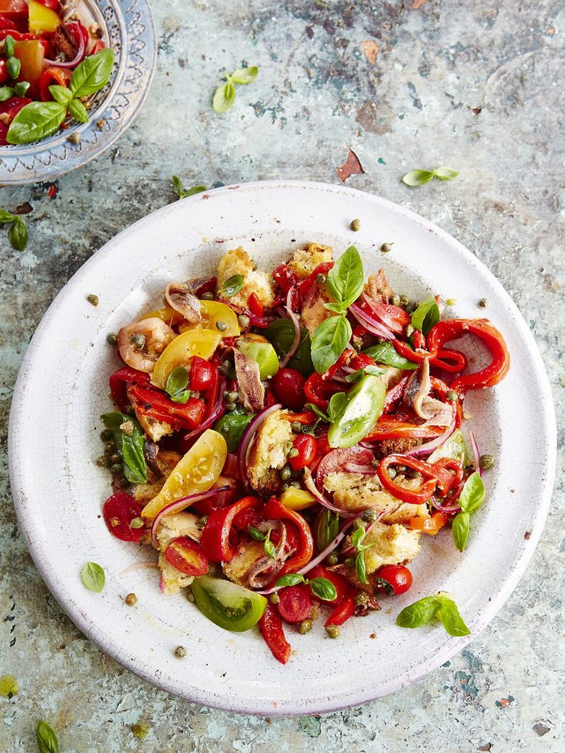 Italian bread salad | Jamie Oliver summer salad recipes