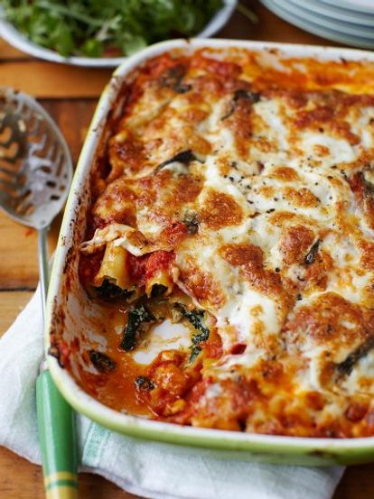 Spinach And Ricotta Cannelloni Jamie Oliver Pasta Recipes