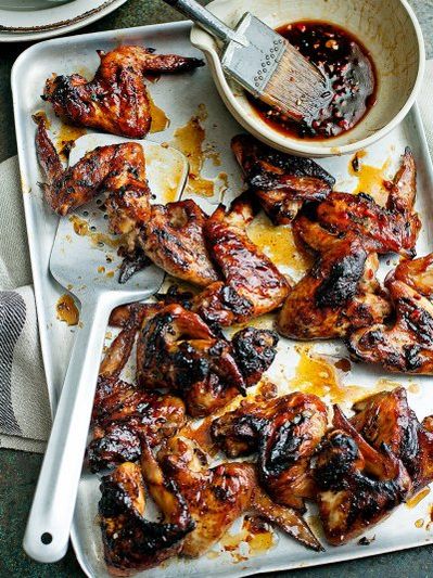 Ginger and honey chicken wings