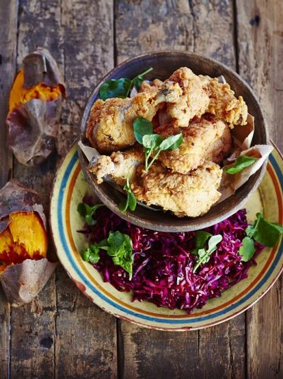Southern fried chicken recipe | Jamie Oliver chicken recipes