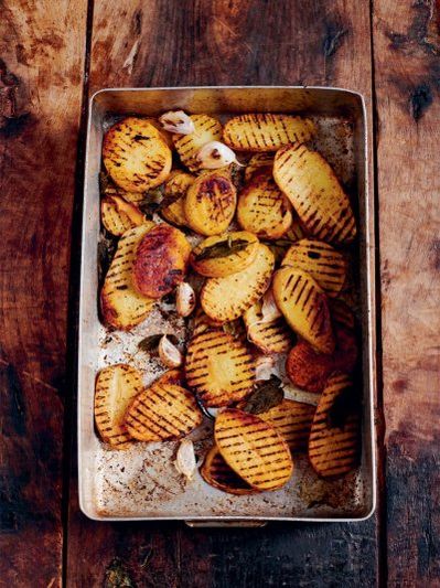 Grilled & roasted potatoes