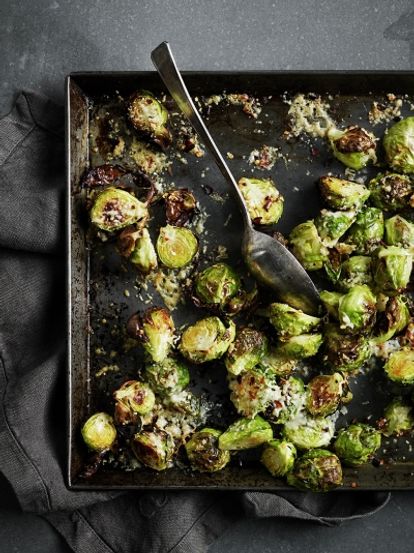 Parmesan Brussel Sprouts Vegetable Recipes Jamie Oliver