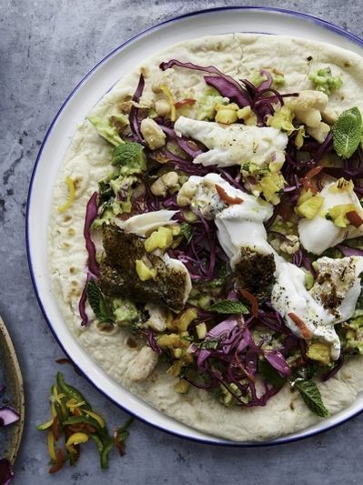 Fearne Cotton's Mexican fish tacos