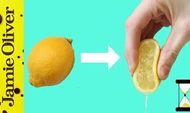 How to zest &#038; juice a lemon: Jamie Oliver