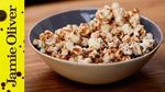 100 calorie popcorn snack: Jamie Oliver