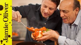 Meatball sub: Gennaro Contaldo & Jamie Oliver