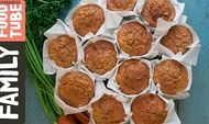 Carrot muffins: Lisa Faulkner