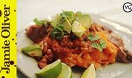 Mixed bean chilli with avocado &#038; sweet potato: Tim Shieff