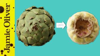 How to peel, cut &#038; prepare an artichoke: French Guy Cooking