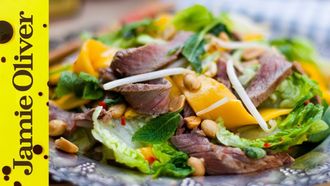 Tasty Thai beef & mango salad: Donal Skehan