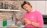 Parmesan chicken breasts with crispy posh ham: Jamie Oliver