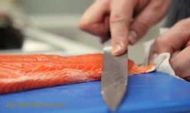 How to skin a salmon fillet: Jamie&#8217;s Food Team