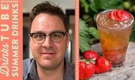 Strawberry &#038; beer mojito cocktail: Tim Anderson