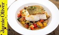Panfried cod and ratatouille: The Brilliant Bart