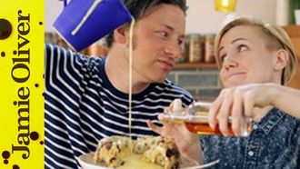 Spotted dick dessert: Jamie Oliver &#038; Hannah Hart