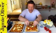 Homemade ratatouille pizza: Jamie Oliver