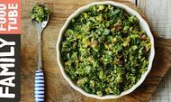 Beans, sweetcorn &#038; spinach puree: Michela Chiappa