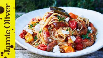 Summer sausage pasta: Jamie Oliver