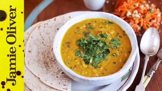 Sweet & sour lentil dhal: Maunika Gowardhan