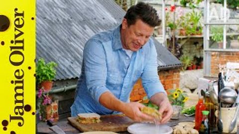 Prawn Toast Toastie: Jamie Oliver