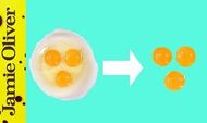 How to separate an egg: Jamie Oliver