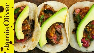 Mexican steak tacos: Tommi Miers