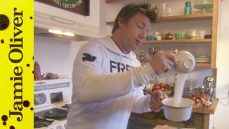 Chocolate tart in America: Jamie Oliver