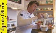Chocolate tart in America: Jamie Oliver
