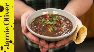 Healthy black bean soup