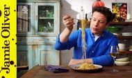 Hot smoked salmon pasta: Jamie Oliver