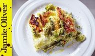 Summer vegetable lasagne: Jamie Oliver
