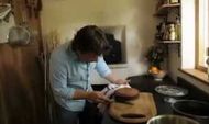 Orange and polenta cake in a wood fired oven: Jamie Oliver